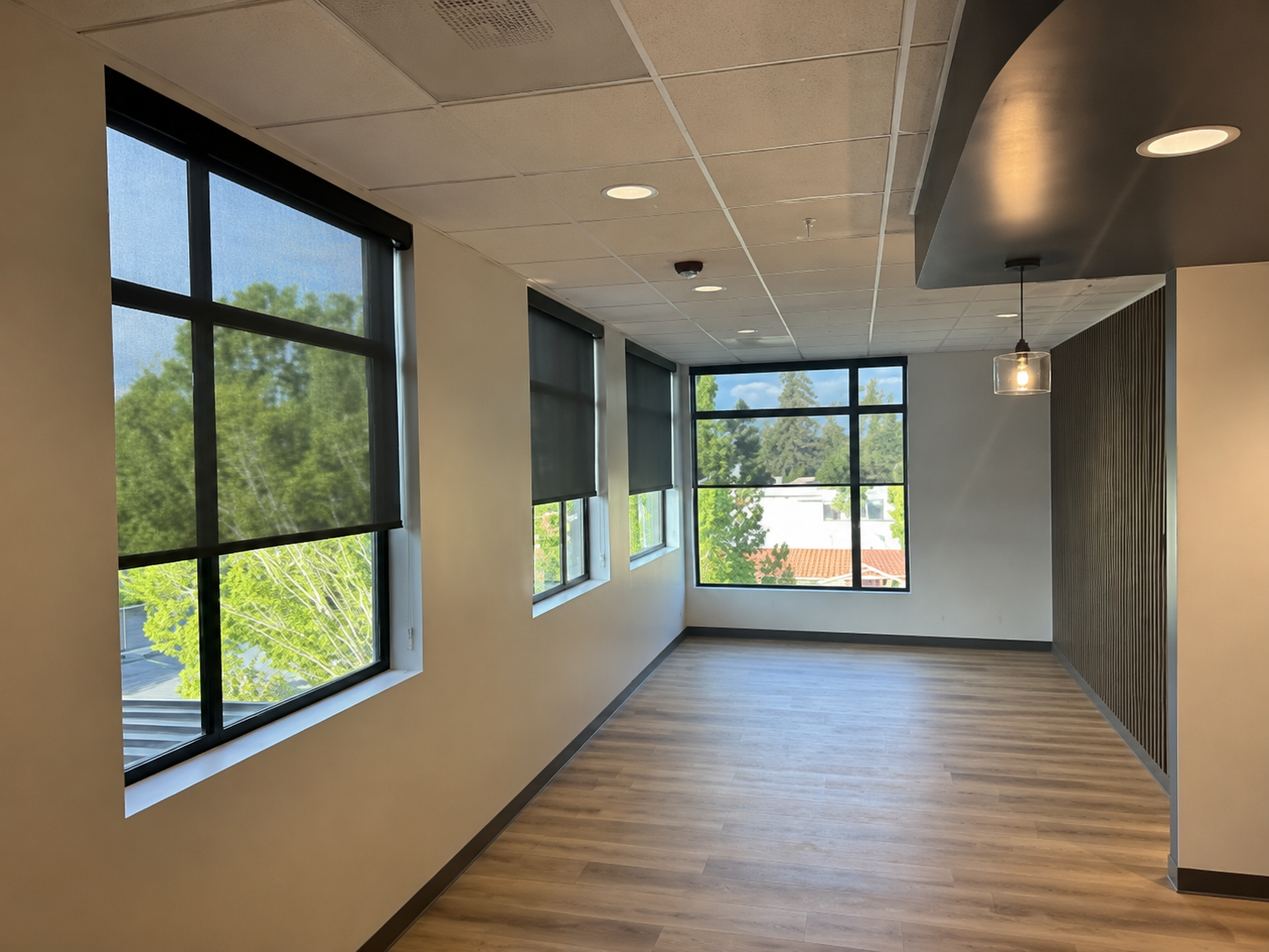Window coverings installed at Valley Wellness Center